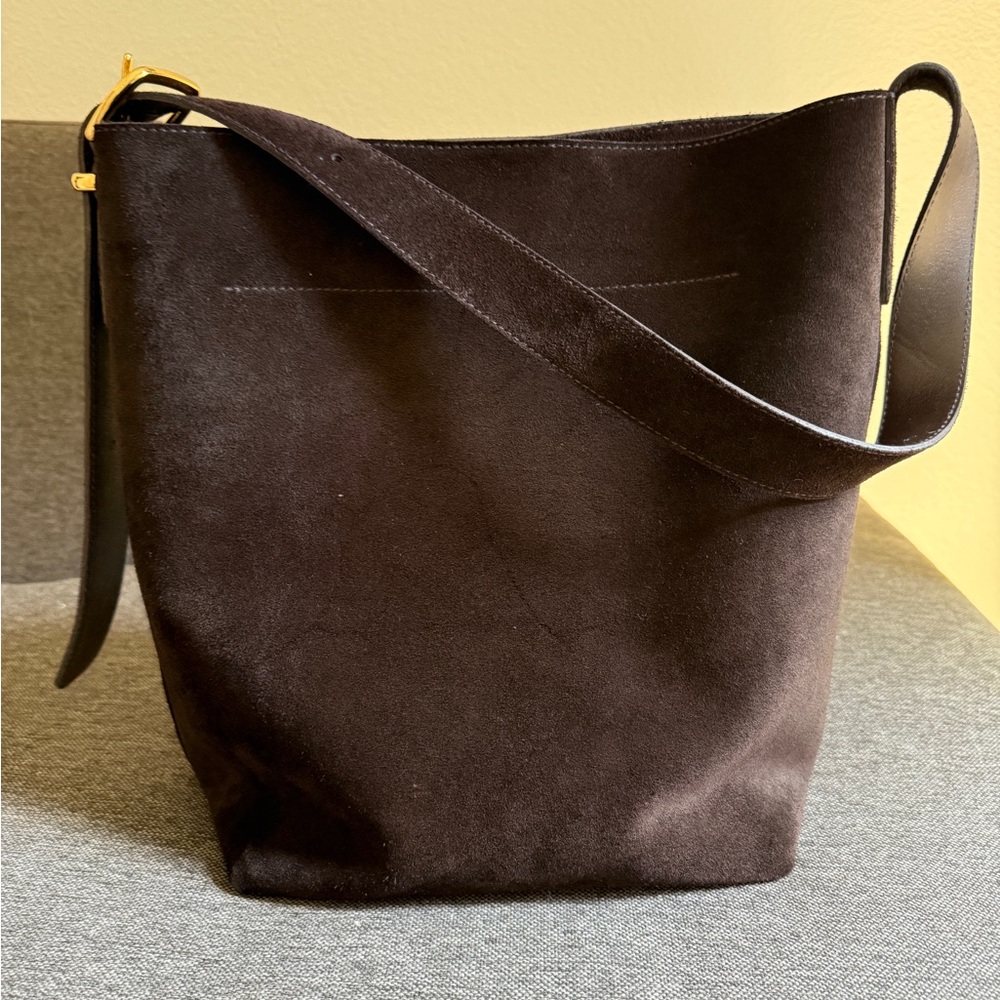 Madewell Dark Brown Suede Tote